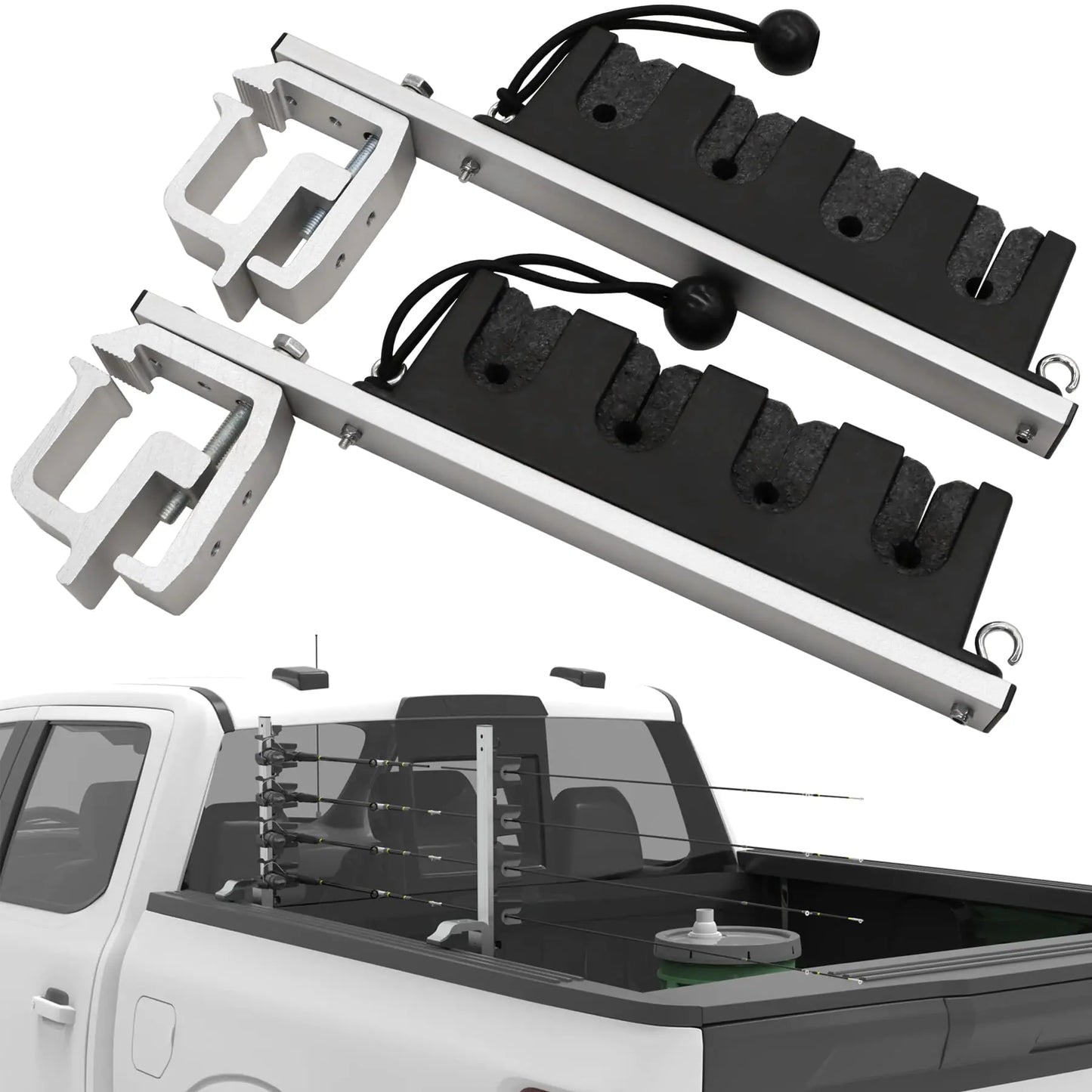 fishing rod truck holder