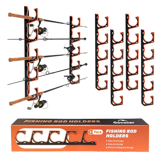 fishing rod wall holder